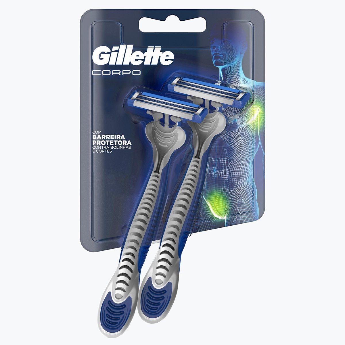GILLETTE - Máquina De Afeitar Cuerpo Gillette Desechable X 2ud
