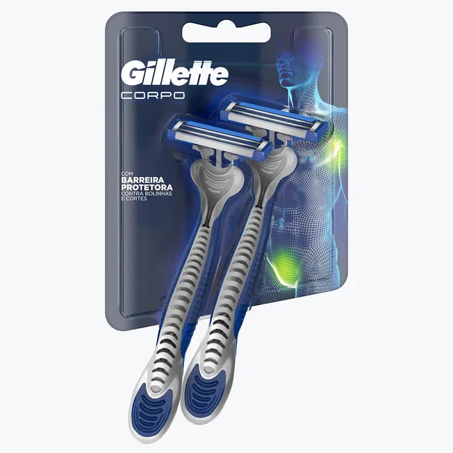 GILLETTE - Máquina De Afeitar Cuerpo Gillette Desechable X 2ud