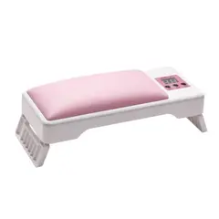 BLUUM - Lámpara Secado Uñas Apoya Manos 2 en 1 72w Rosada