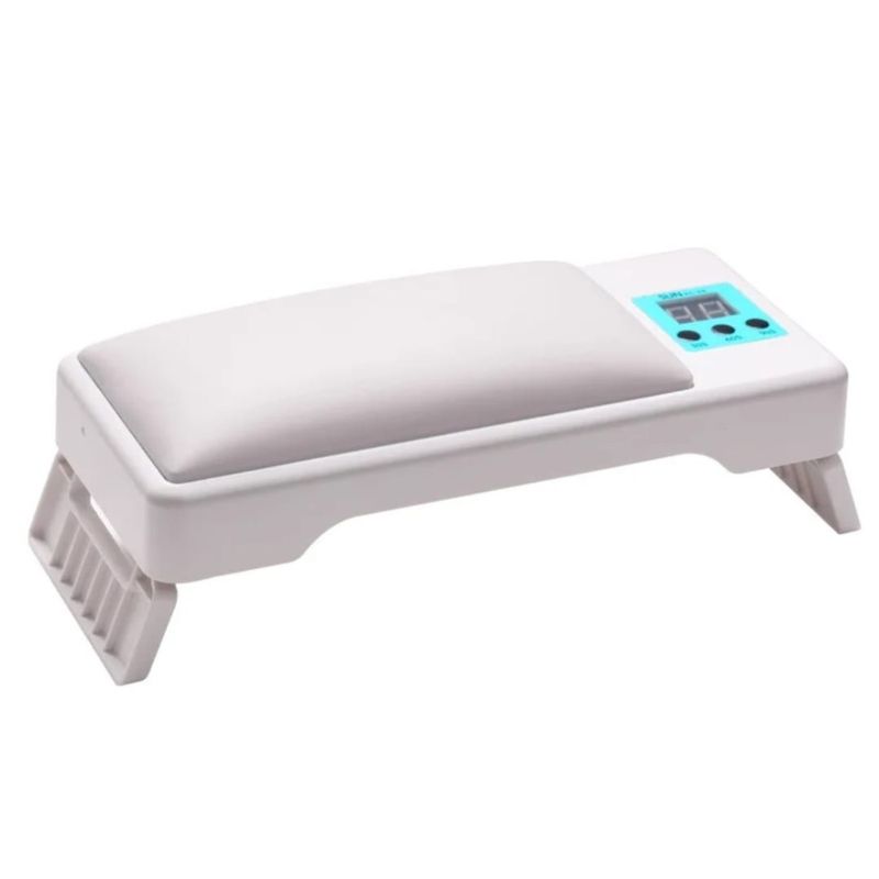 BLUUM - Lámpara Secado Uñas  Apoya Manos 2 en 1  72w  Blanco