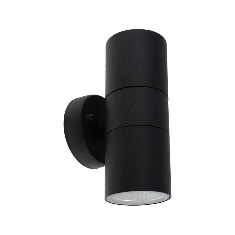 LED STUDIO - APLIQUÉ MURO LED STUDIO GAP BIFOCAL S/AMP GU10 IP54 NEGRO