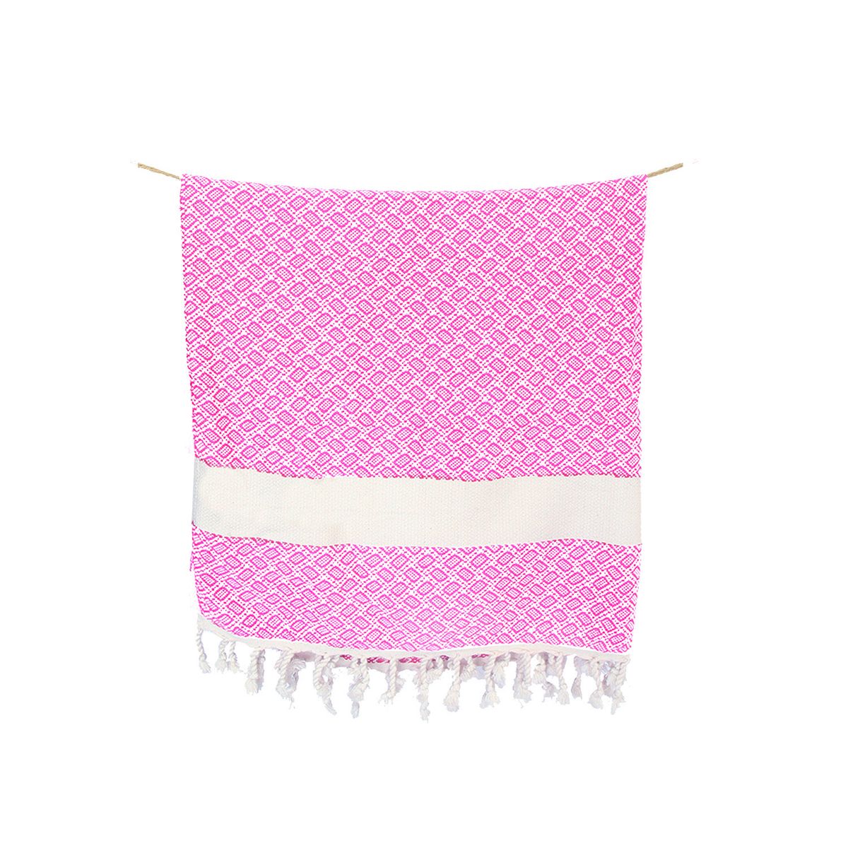 TURKUAZ - Toalla Turca Akdeniz Rosada 1 m x 1,95 m