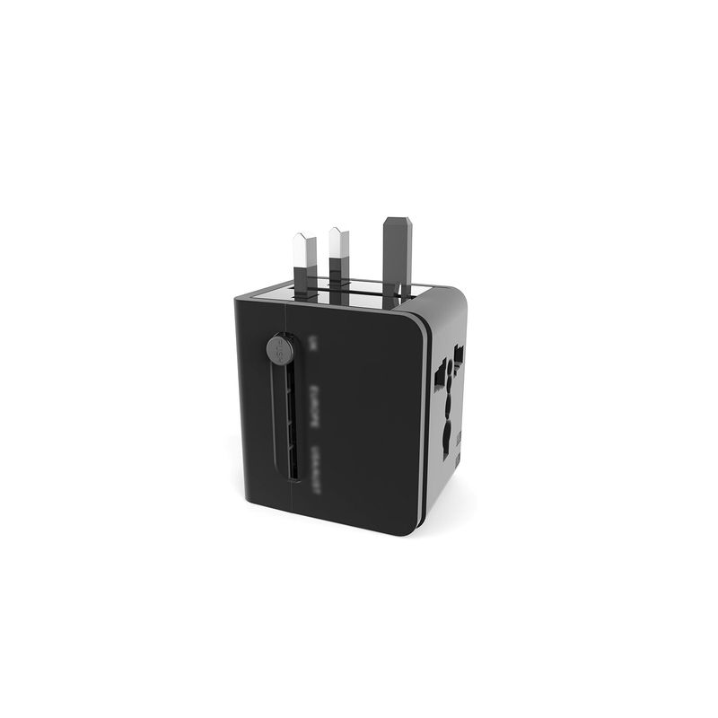 TECNOLAB - Protector de Voltaje Adaptador Universal Con Puerto USB