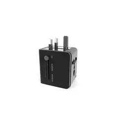 TECNOLAB - Protector de Voltaje Adaptador Universal Con Puerto USB