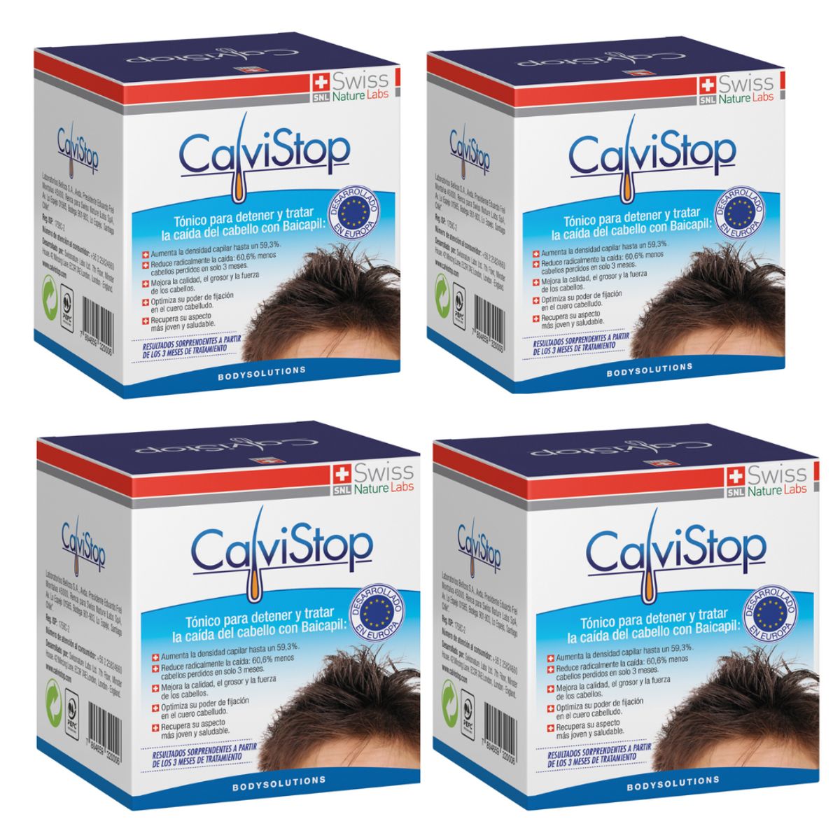 CALVISTOP - Calvistop Tonico Anticaida 4 meses