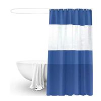 Cortina Ducha Baño 180x200 Decoración Azul