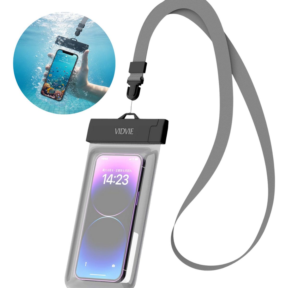 GENERICO - Funda Celular Impermeable Sumergible Carcasa Protectora