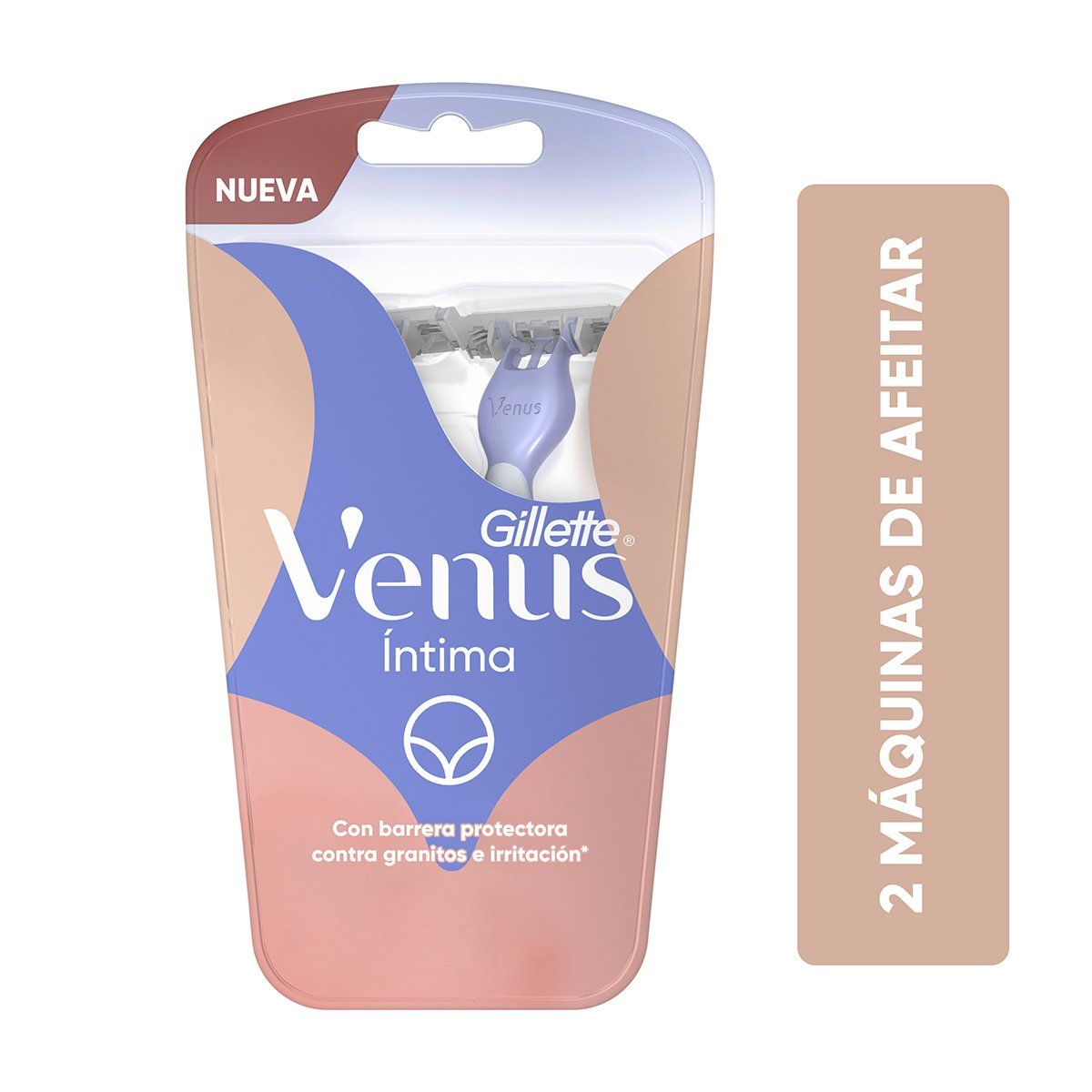 GILLETTE - Máquina De Afeitar Gillette Venus Intima Desechable X 2ud