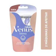 GILLETTE - Máquina De Afeitar Venus Intima Desechable X 2ud