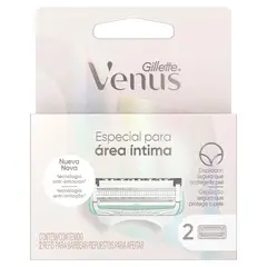GILLETTE - Repuestos Máquina de Afeitar Venus Intima X 2ud