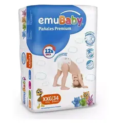 EMUBABY - Pañales Premium - Talla XXG (xxg) - 34 Uds.