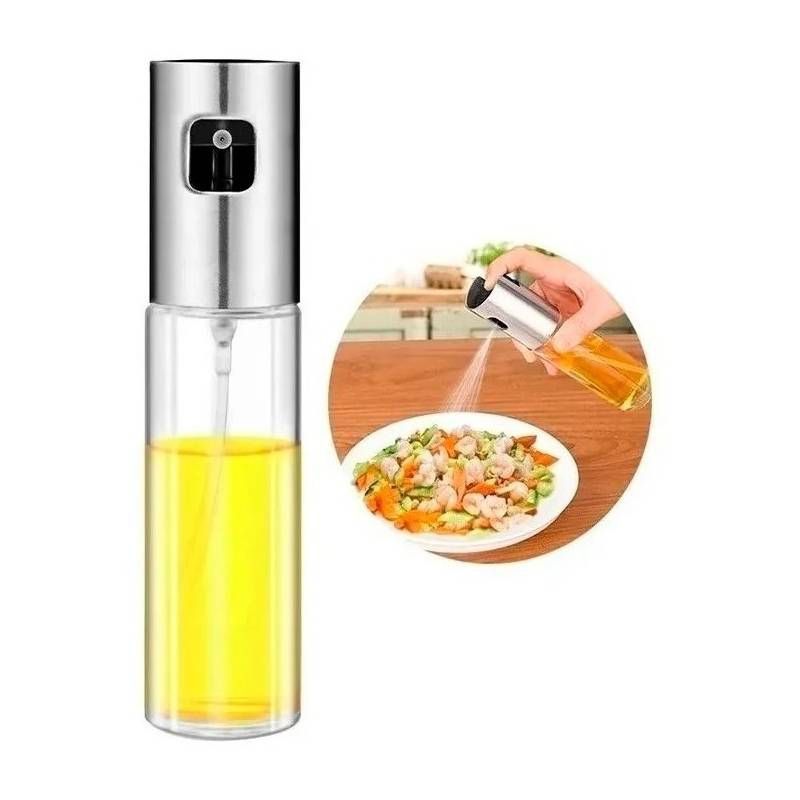 GENERICO - Dispensador Spray Rociador Aceite Vinagre Botella De Vidrio