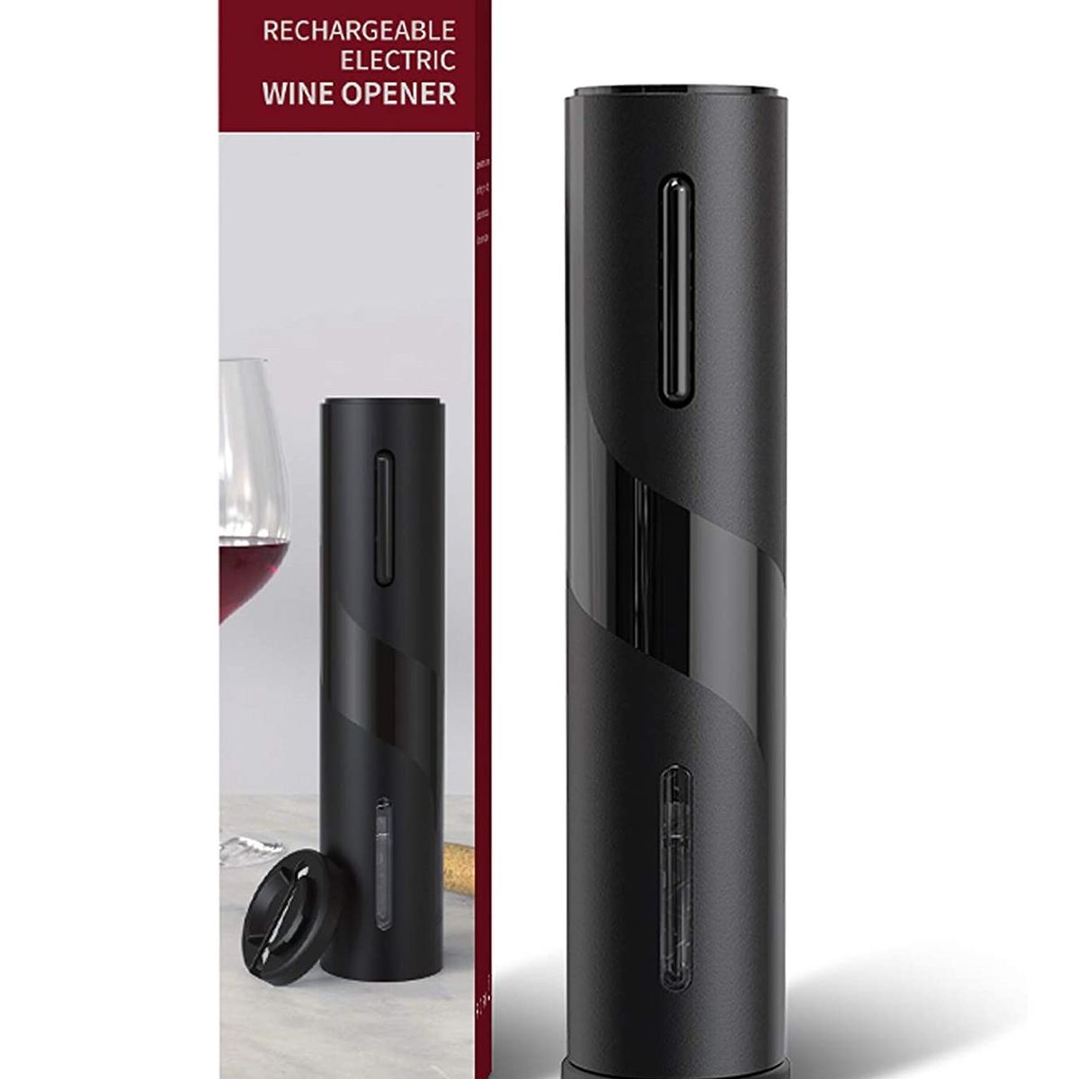 GENERICO - Sacacorcho Abridor Electrico Descorchador Destapador Vino