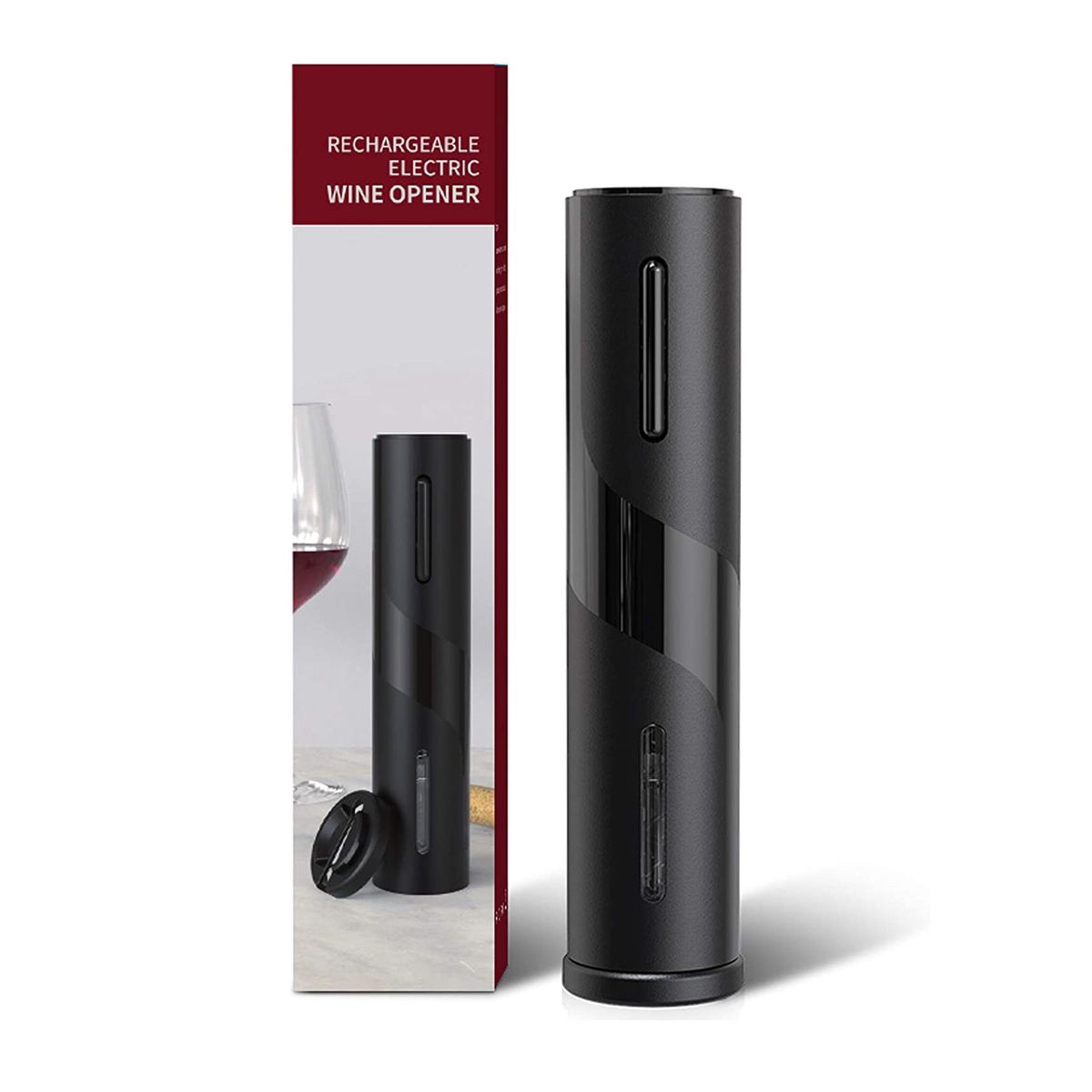 GENERICO - Sacacorcho Abridor Electrico Descorchador Destapador Vino