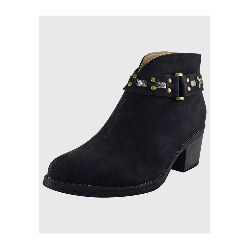 DINASTELLA - Botin correa broches Negro