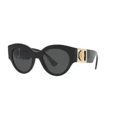 VERSACE - Lentes de Sol Bright Medusa Negro