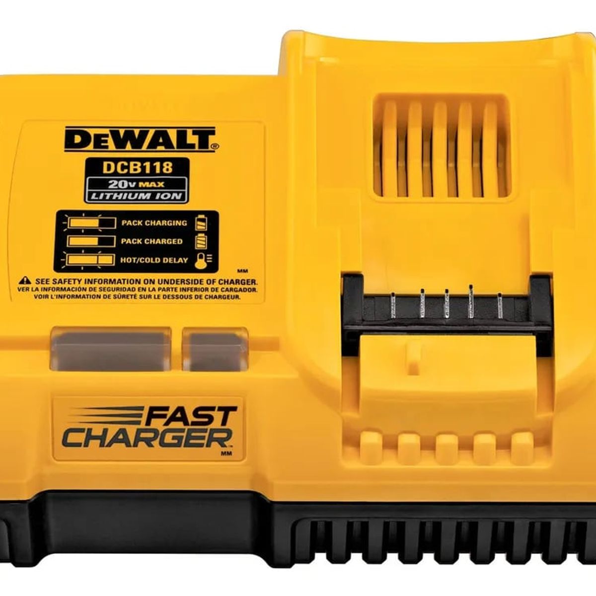 DEWALT - Cargador Flexvolt Litio Ion 20v-60v Dewalt Dcb118-b2