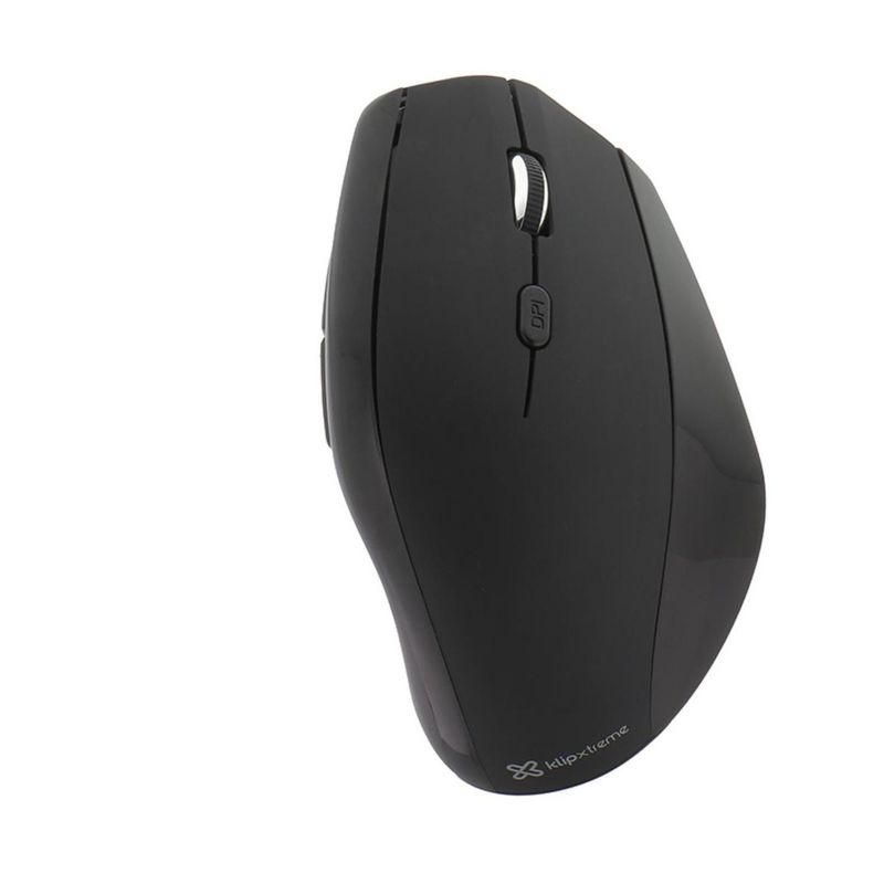 KLIP XTREME - Mouse Inalámbrico Semi Vertical 1600dpi Klip Xtreme KMW-390