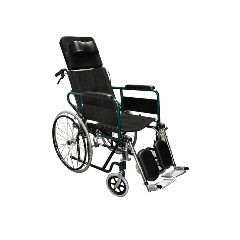 GLOMED - Silla De Ruedas Neurológica Premium Verde GLOMED