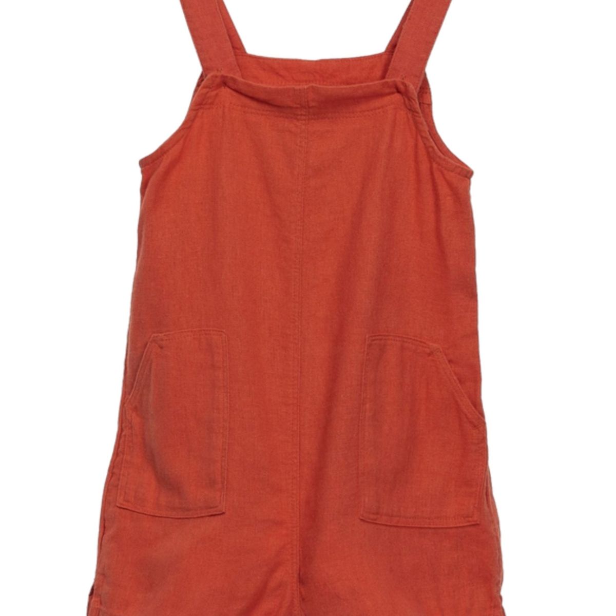 OLD NAVY - Enterito Relax Lino Naranja OLD NAVY