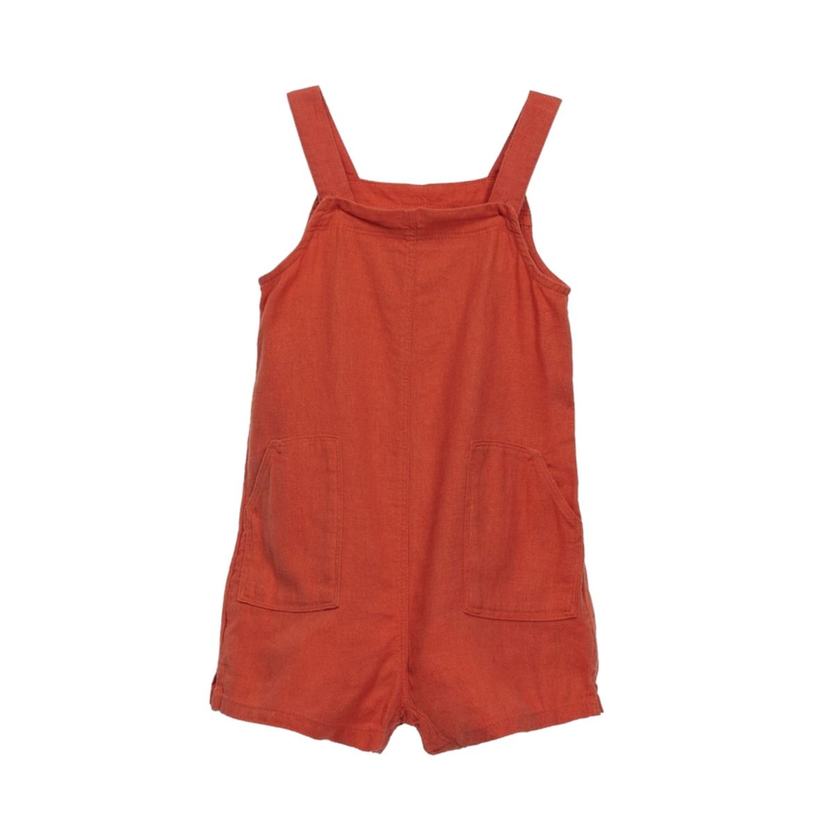OLD NAVY - Enterito Relax Lino Naranja OLD NAVY