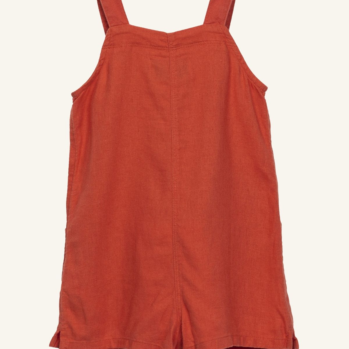 OLD NAVY - Enterito Relax Lino Naranja OLD NAVY