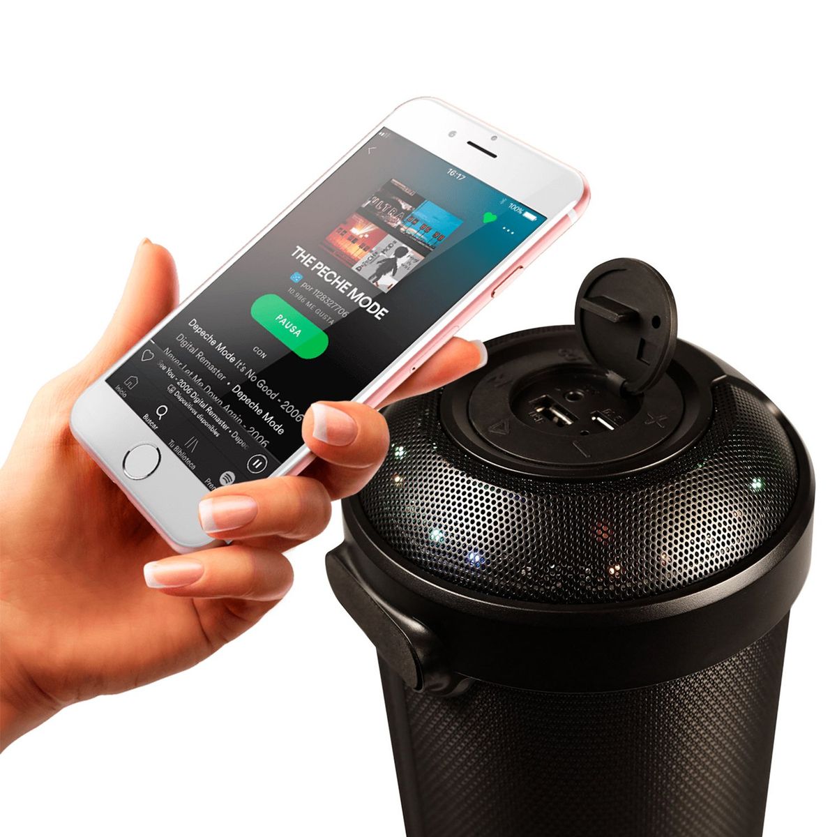 MASTER G - Parlante Portátil Bluetooth Master-G Mgpantera