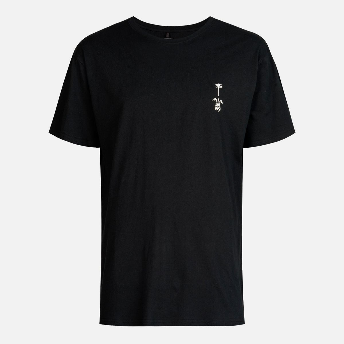 HAKA HONU - Polera Hombre Amanecer Negro Haka Honu