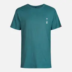 HAKA HONU - Polera Hombre Amanecer Verde Grisaceo