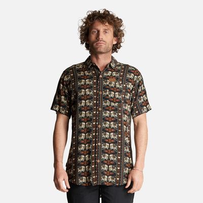 Imagen 2 del producto Camisa Hombre Good Karma Full Print Negro