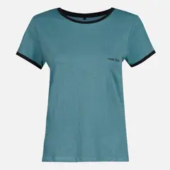 HAKA HONU - Polera Mujer Haka Celeste