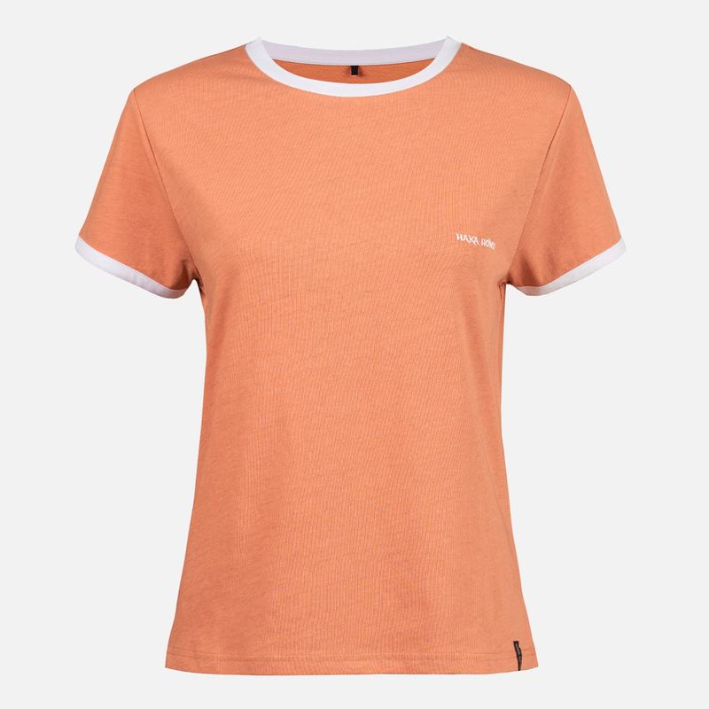 HAKA HONU - Polera Mujer Haka Damasco Haka Honu