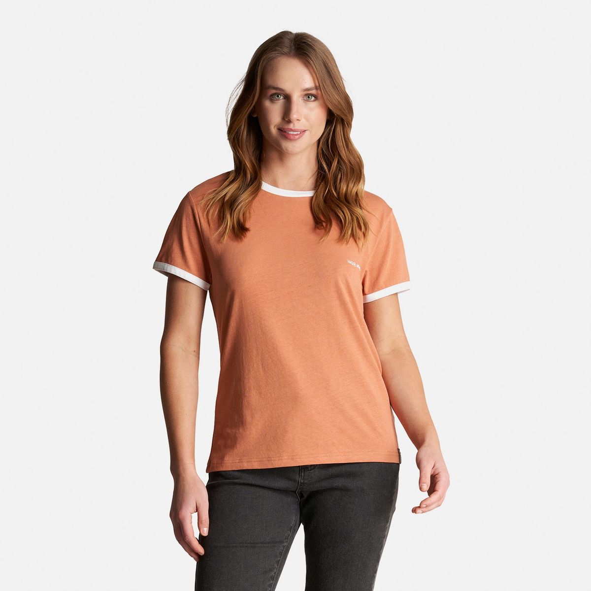 HAKA HONU - Polera Mujer Haka Damasco Haka Honu