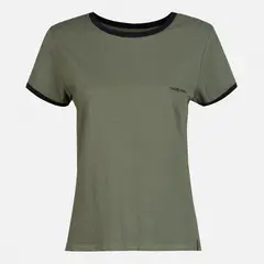 HAKA HONU - Polera Mujer Haka Verde Militar