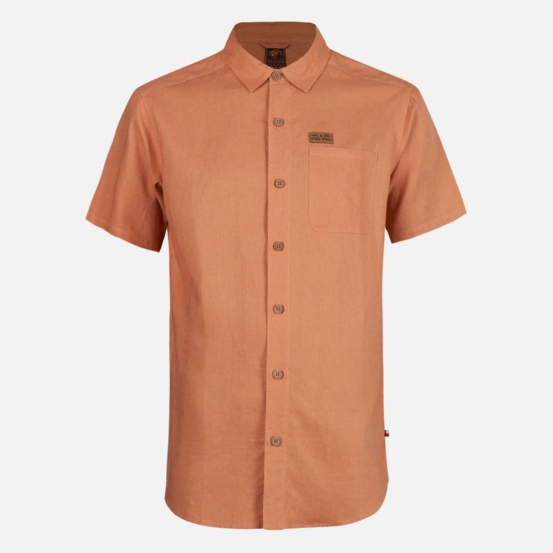 HAKA HONU - Camisa Hombre Linaje Damasco Haka Honu