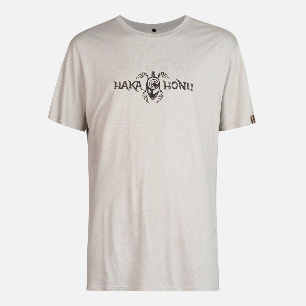 HAKA HONU - Polera Hombre Logo Gris Haka Honu