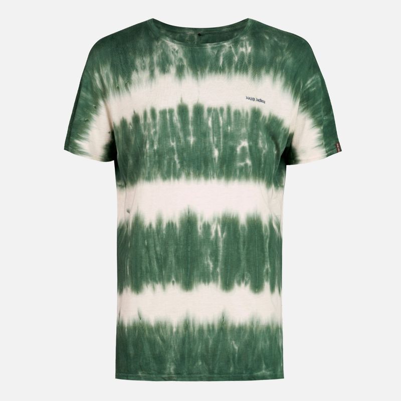HAKA HONU - Polera Hombre Mamboo Verde Grisaceo Haka Honu