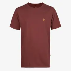 HAKA HONU - Polera Hombre Marejada Burdeo