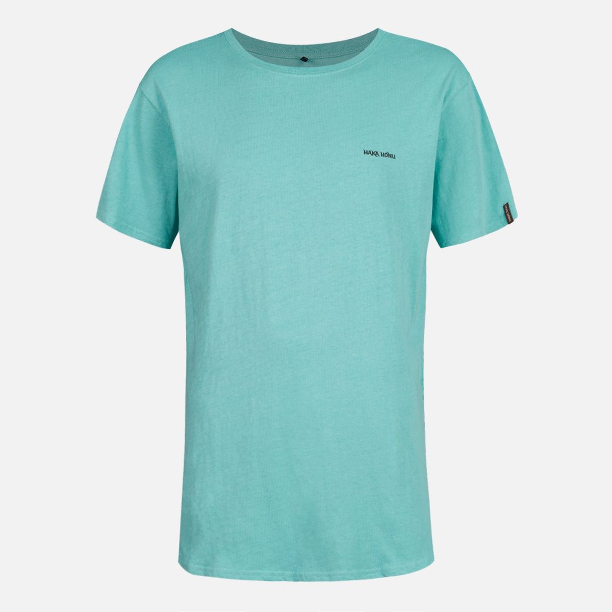 HAKA HONU - Polera Hombre Natural Celeste Haka Honu