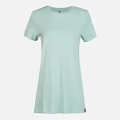 HAKA HONU - Polera Mujer Natural Celeste Claro