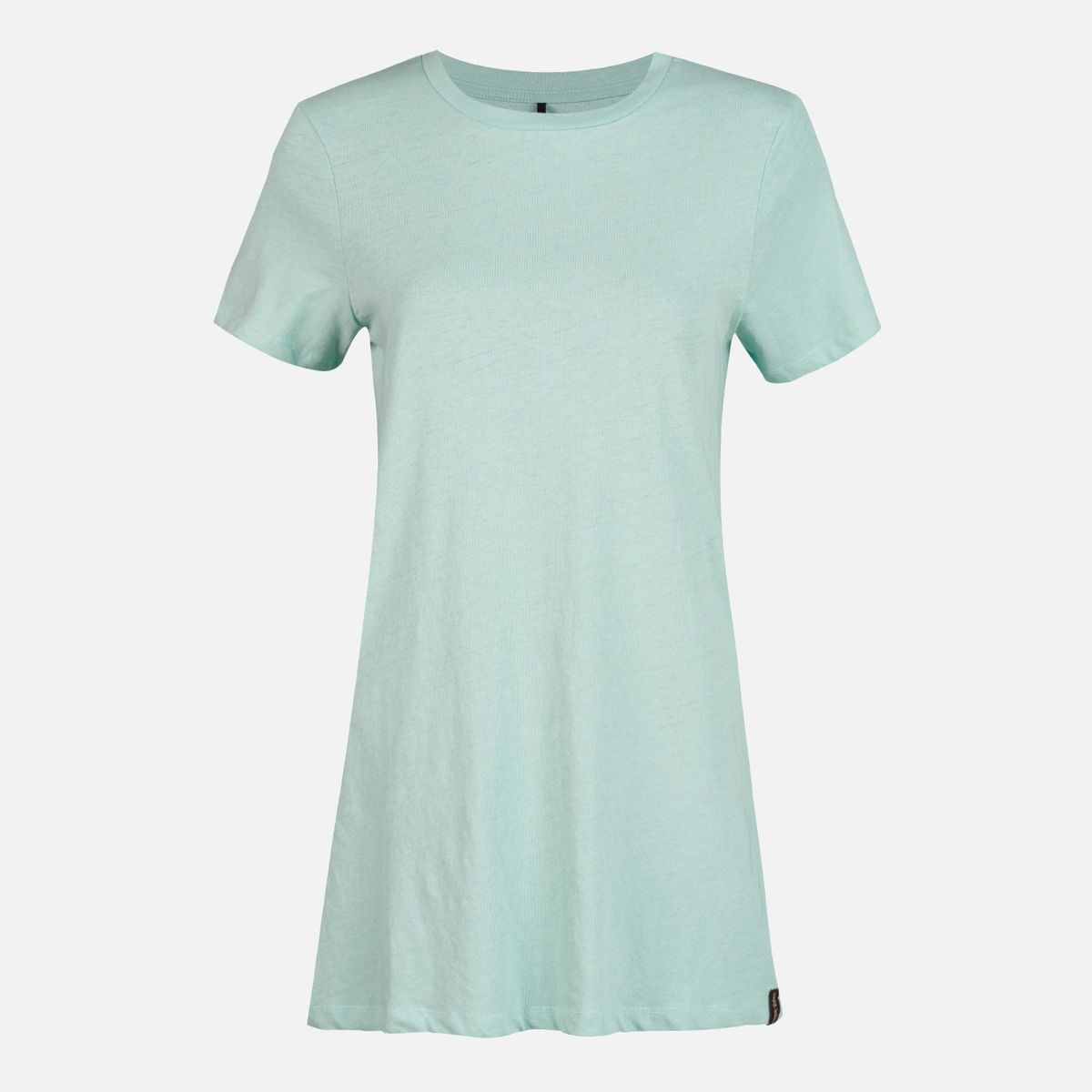 HAKA HONU - Polera Mujer Natural Celeste Claro Haka Honu