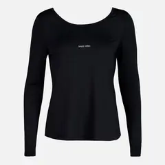 HAKA HONU - Polera Mujer Yang Negro