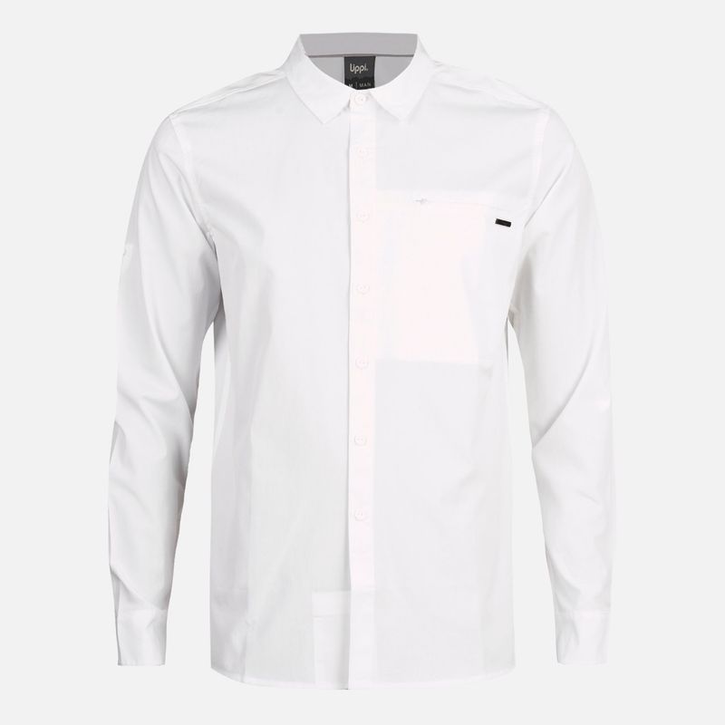 LIPPI - Camisa Hombre Alloy Long Sleeve Shirt Blanco Lippi