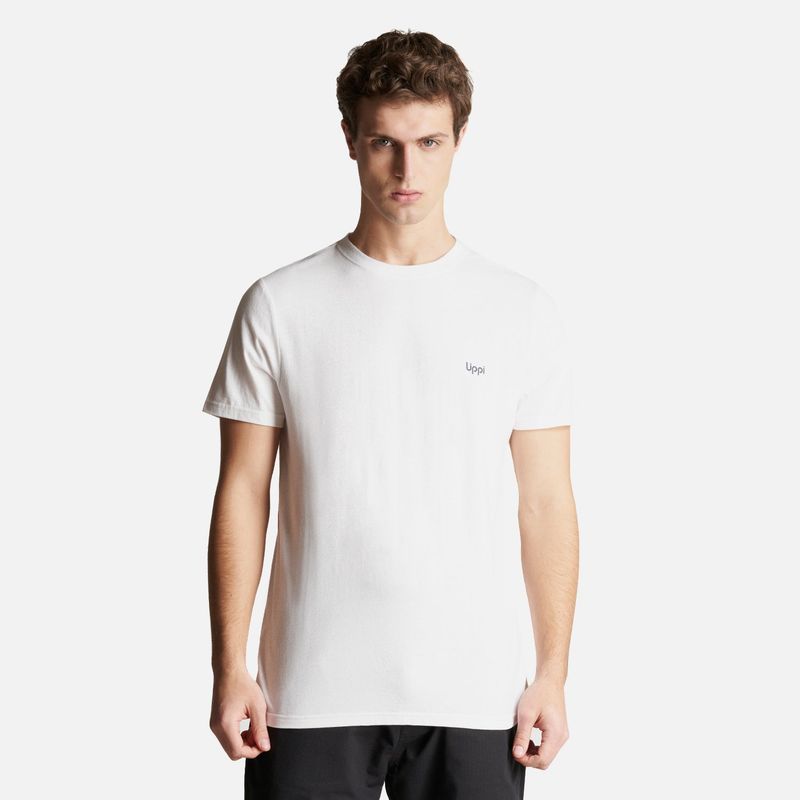 LIPPI - Polera Hombre Fire Place T-Shirt Blanco Lippi