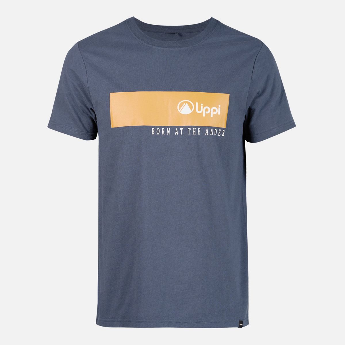 LIPPI - Polera Hombre Logo Lippi T-Shirt Front Line Azul Marino Lippi