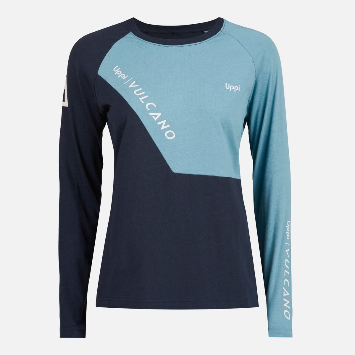 LIPPI - Polera Mujer Vulcano Cotton LS T-Shirt Negro Lippi