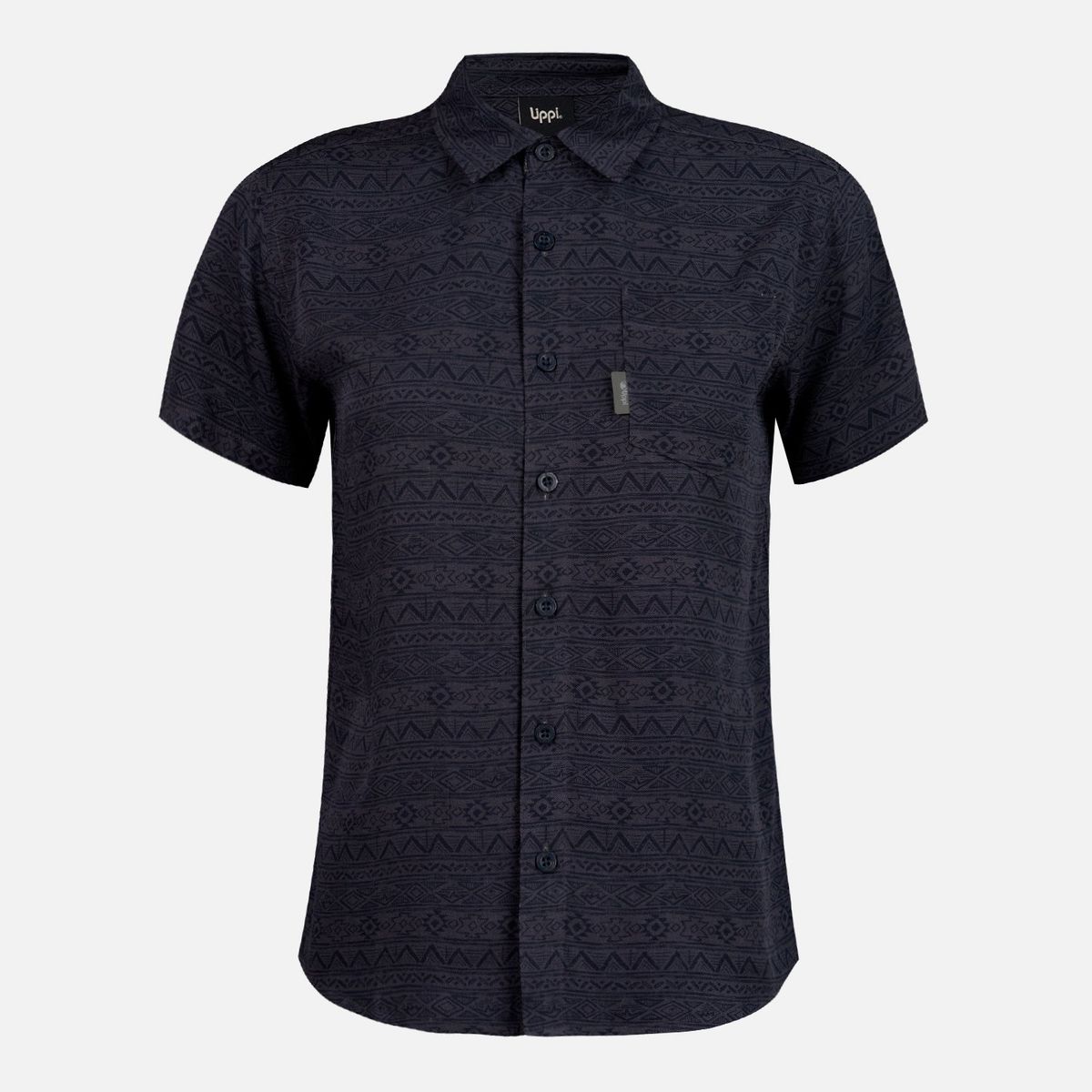 LIPPI - Camisa Teen Boy Cliff Shirt Print Azul Noche Lippi