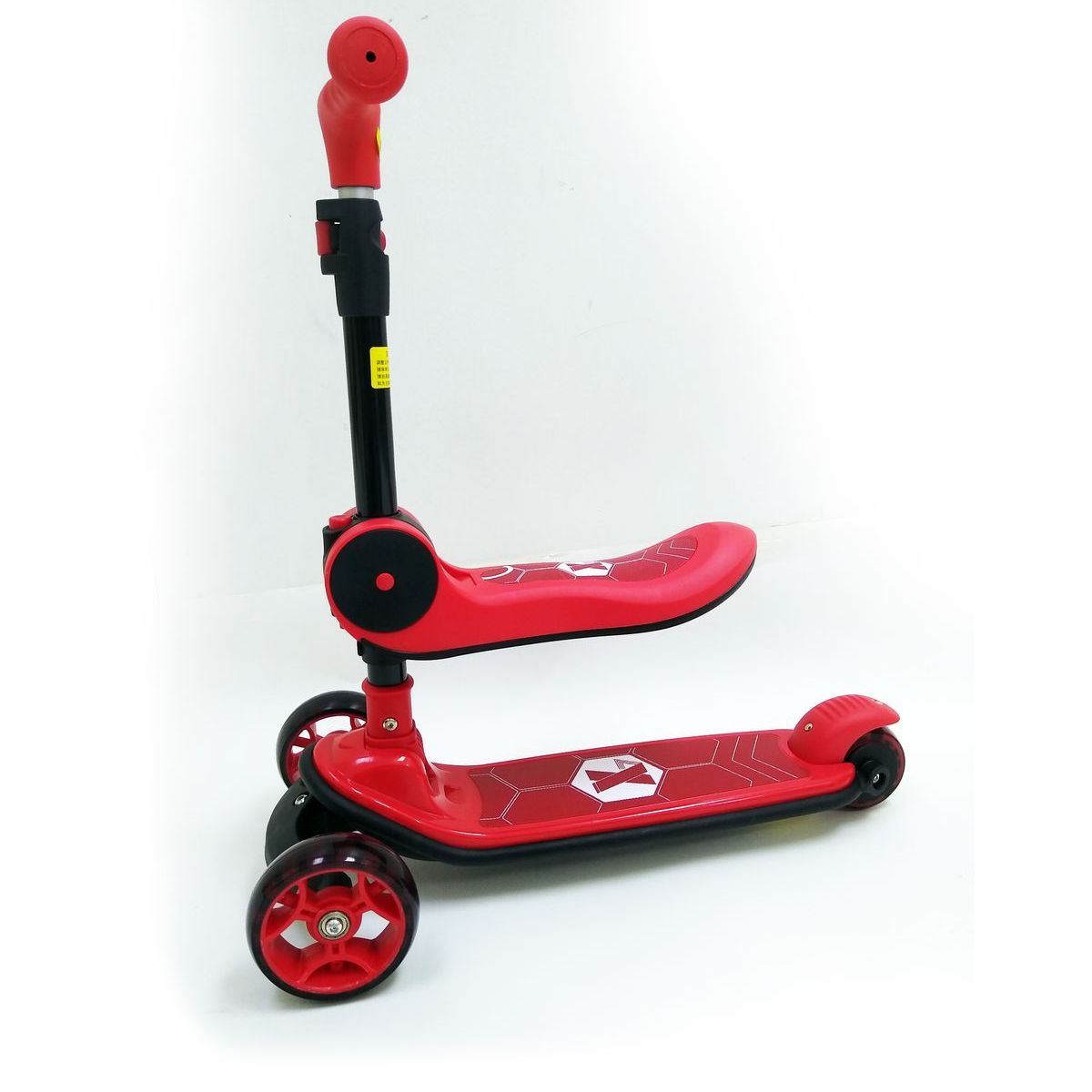 ROYAL BABY - Scooter Royal Baby 089M 2 en 1 Rojo
