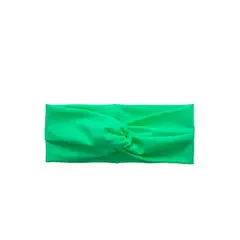 SAMIA - Cintillo de lycra verde