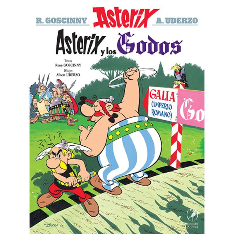 EDITORIAL CONTRAPUNTO - Libro Asterix 03 - Y Los Godos